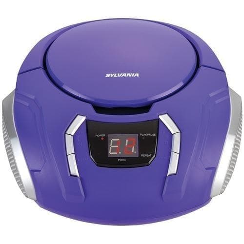 Sylvania Portable Cd Players With Am And Fm Radio (purple) (pack of 1 Ea) - Premium Home Theater and Stereos from SYLVANIA - Just $58.98! Shop now at Handbags Specialist Headquarter