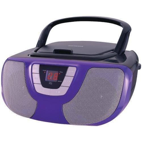 Sylvania Portable Cd Radio Boom Box (purple) (pack of 1 Ea) - Premium CD Music System Players from SYLVANIA - Just $58.41! Shop now at Handbags Specialist Headquarter
