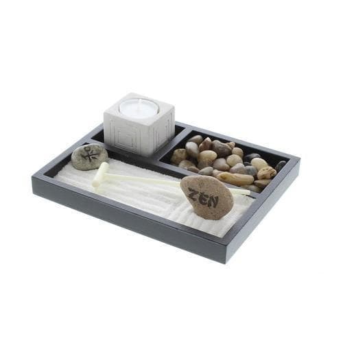 Tabletop Zen Garden Kit - Premium Accent Plus from Accent Plus - Just $37.93! Shop now at Handbags Specialist Headquarter
