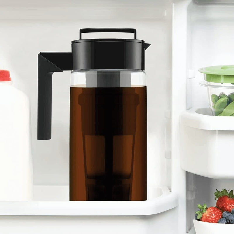 Takeya Patented Deluxe Cold Brew Coffee Maker, 2 Qt, Black - Premium  from Takeya - Just $59.04! Shop now at Handbags Specialist Headquarter
