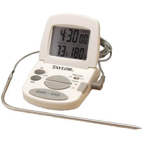 Taylor Digital Cooking Thermometer And Timer (pack of 1 Ea) - Premium Kitchen Helpers from TAYLOR - Just $42.6! Shop now at Handbags Specialist Headquarter