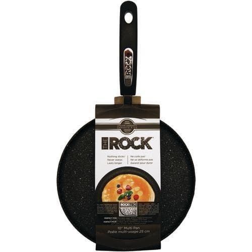 The Rock By Starfrit The Rock By Starfrit 10&amp;quot; Multi Pan With Bakelite Handle (pack of 1 Ea) - Premium Kitchen Helpers from THE ROCK BY STARFRIT - Just $56.58! Shop now at Handbags Specialist Headquarter