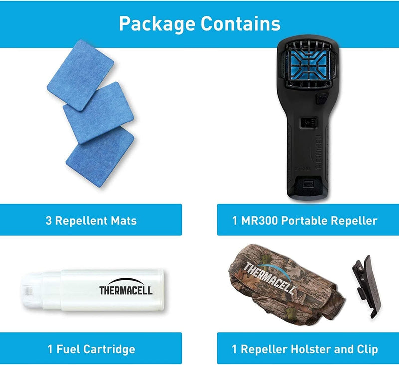 Thermacell Portable Mosquito Repeller; Highly Effective Mosquito Repellent; Includes 12 Hours of Long Lasting Refills; No Spray, No DEET, No Open Flame; Scent-Free Bug Spray Alternative - Premium HUNTING from Visit the Thermacell Store - Just $29.99! Shop now at Handbags Specialist Headquarter