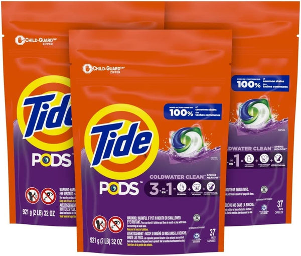 Tide PODS Liquid Laundry Detergent pacs, Spring Meadow Scent, 112 count - Premium Trash Bags from Visit the Tide Store - Just $25.99! Shop now at Handbags Specialist Headquarter