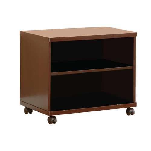 Transitional Style TV Cart With Open Shelves, Brown - Premium Carts from HomeRoots - Just $95.91! Shop now at Handbags Specialist Headquarter