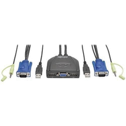 Tripp Lite 2-port Usb And Vga Cable Kvm Switch (pack of 1 Ea) - Premium Computers and Accessories from TRIPP LITE - Just $71.82! Shop now at Handbags Specialist Headquarter
