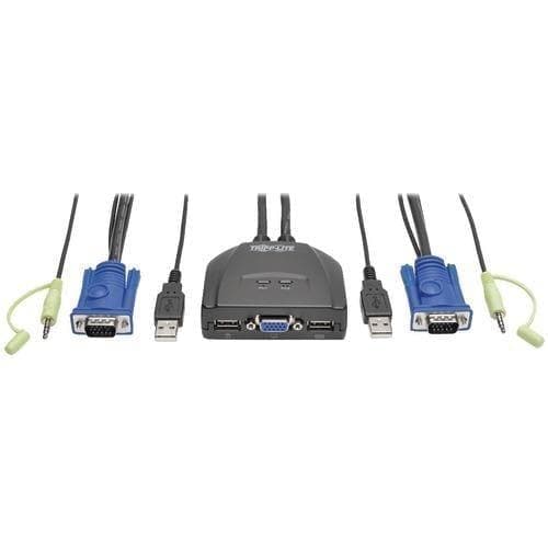 Tripp Lite 2-port Usb And Vga Cable Kvm Switch (pack of 1 Ea) - Premium Computers and Accessories from TRIPP LITE - Just $71.82! Shop now at Handbags Specialist Headquarter