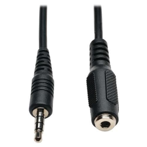 Tripp Lite 3.5mm Stereo Audio 4-position Trrs Male To Female Headset Extension Cable&#44; 6ft (pack of 1 Ea) - Premium Adapters and Cables from TRIPP LITE - Just $30.61! Shop now at Handbags Specialist Headquarter
