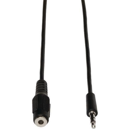 Tripp Lite 3.5mm Stereo Audio Extension Cable (male To Female&#44; 10ft) (pack of 1 Ea) - Premium Adapters and Cables from TRIPP LITE - Just $28.92! Shop now at Handbags Specialist Headquarter