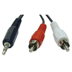Tripp Lite 3.5mm Stereo To 2 Rca Audio Y-splitter Adapter (12ft) (pack of 1 Ea) - Premium Adapters and Cables from TRIPP LITE - Just $29.33! Shop now at Handbags Specialist Headquarter