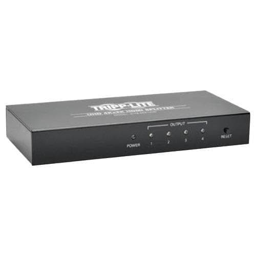 Tripp Lite 4-port 4k Hdmi Splitter For Ultra Hd Video &amp;amp; Audio (pack of 1 Ea) - Premium Adapters and Cables from TRIPP LITE - Just $101.23! Shop now at Handbags Specialist Headquarter