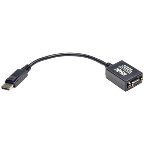 Tripp Lite Displayport To Vga Active Cable Adapter&#44; 6&amp;quot; (pack of 1 Ea) - Premium Computers and Accessories from TRIPP LITE - Just $45.83! Shop now at Handbags Specialist Headquarter