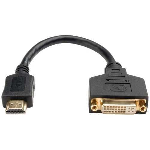 Tripp Lite Hdmi To Dvi Adapter Cable&#44; 8&amp;quot; (pack of 1 Ea) - Premium Computers and Accessories from TRIPP LITE - Just $33.55! Shop now at Handbags Specialist Headquarter