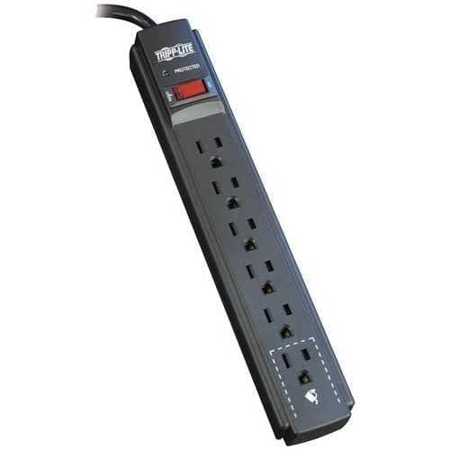 Tripp Lite Protect It! 6-outlet Surge Protector&#44; 15ft Cord (pack of 1 Ea) - Premium Power and Surge from TRIPP LITE(R) - Just $55.88! Shop now at Handbags Specialist Headquarter