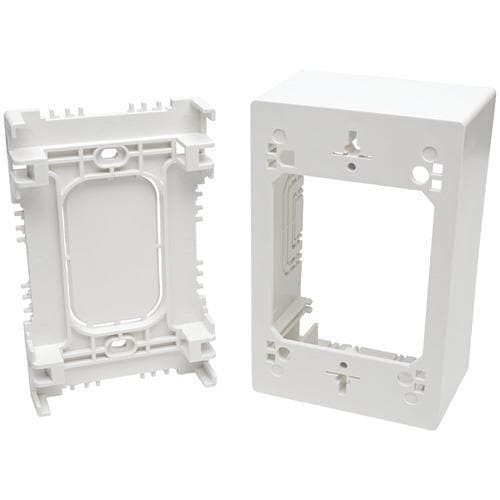 Tripp Lite Single-gang Surface-mount Junction Box Wall Plate (pack of 1 Ea) - Premium Adapters and Cables from TRIPP LITE - Just $36.91! Shop now at Handbags Specialist Headquarter