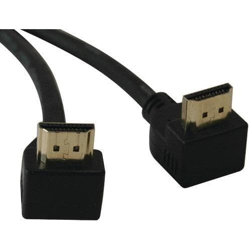 Tripp Lite Ultra Hd Right-angle High-speed Hdmi Gold Cable&#44; 6ft (pack of 1 Ea) - Premium Adapters and Cables from TRIPP LITE - Just $39.29! Shop now at Handbags Specialist Headquarter