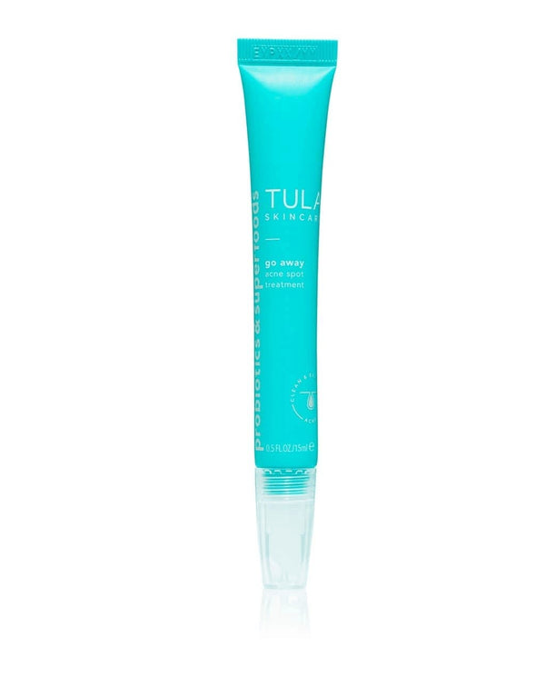 TULA Probiotic Skin Care Go Away Acne Spot Treatment | Acne Treatment, Clear up Acne, Targets Breakouts & Prevents Future Acne, Contains Salicylic Acid and Probiotics | 0.5 Fl. Oz - Premium  from TULA - Just $32.13! Shop now at Handbags Specialist Headquarter