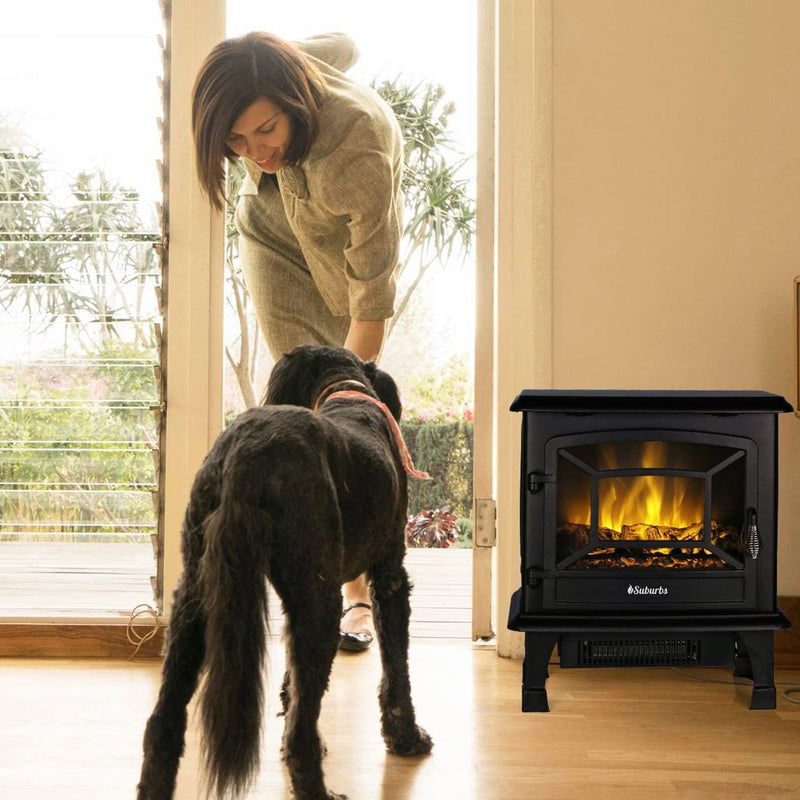 TURBRO Suburbs TS20 Electric Fireplace Infrared Heater, Freestanding Fireplace Stove with Realistic Dancing Flame Effect - CSA Certified - Overheating Safety Protection - Easy to Assemble - 20" 1400W - Premium FIREPLACE from Visit the TURBRO Store - Just $136.99! Shop now at Handbags Specialist Headquarter