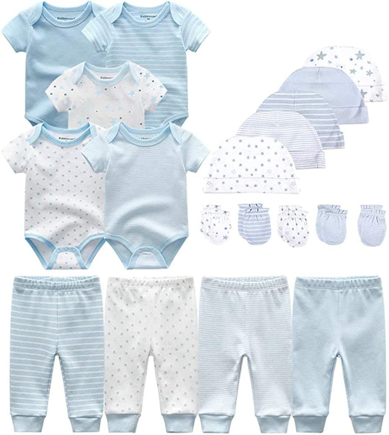 Unisex Baby Layette Essentials Giftset Clothing Set 19-Piece - Handbags Specialist Headquarter