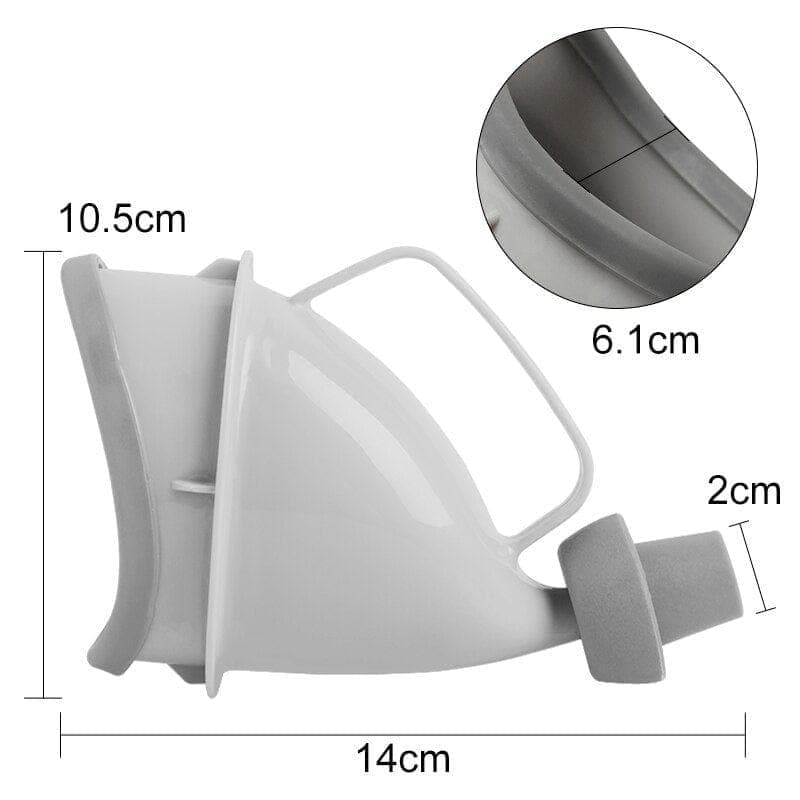 Unisex Portable Man Women Urinal Funnel Camping Hiking Travel Urine Urination Device Outdoor Potty Pee Funnel Standing Toilet - Premium Home Décor from eprolo - Just $13.99! Shop now at Handbags Specialist Headquarter