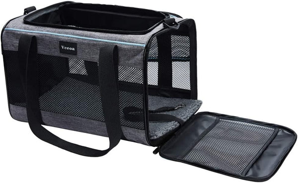 Vceoa Carriers Soft-Sided Pet Carrier for Cats - Premium Pet Grooming Glove from Brand: Vceoa - Just $39.99! Shop now at Handbags Specialist Headquarter