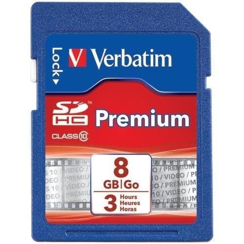 Verbatim Class 10 Sdhc Card (8gb) (pack of 1 Ea) - Premium Computers and Accessories from VERBATIM - Just $34.86! Shop now at Handbags Specialist Headquarter