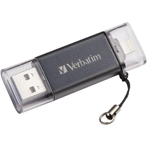 Verbatim Istore &#039;n&#039; Go Usb 3.0 Flash Drive With Lightning Connector (64gb) (pack of 1 Ea) - Premium Computers and Accessories from VERBATIM - Just $70.95! Shop now at Handbags Specialist Headquarter