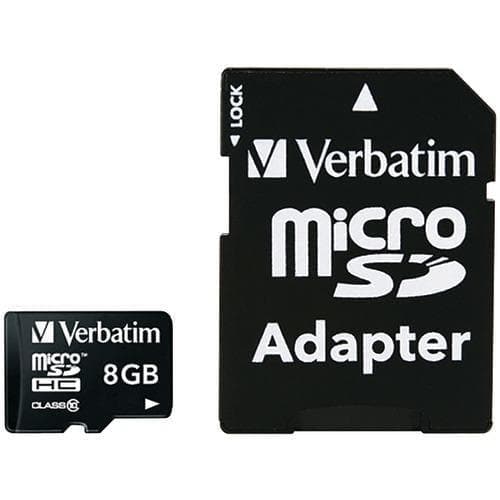 Verbatim Microsdhc Card With Adapter (8gb; Class 10)) (pack of 1 Ea) - Premium Computers and Accessories from VERBATIM - Just $32.57! Shop now at Handbags Specialist Headquarter
