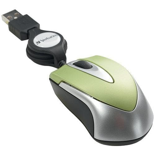 Verbatim Optical Mini Travel Mouse (green) (pack of 1 Ea) - Premium Computers and Accessories from VERBATIM - Just $32.91! Shop now at Handbags Specialist Headquarter