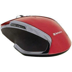 Verbatim Wireless Notebook 6-button Deluxe Blue Led Mouse (red) (pack of 1 Ea) - Premium Computers and Accessories from VERBATIM - Just $47.58! Shop now at Handbags Specialist Headquarter