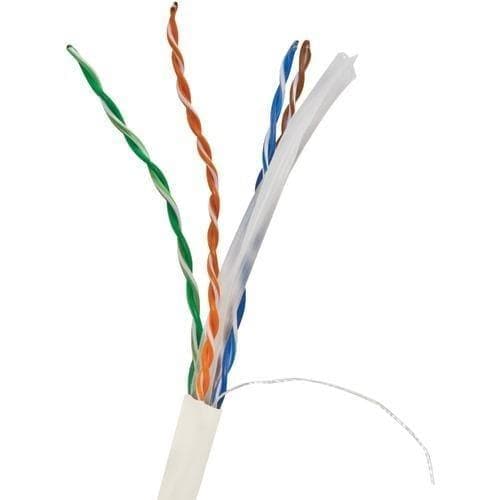 Vericom Cat-6 Utp Solid Riser Cmr Cable&#44; 1&#44;000ft (white) (pack of 1 Ea) - Premium Adapters and Cables from VERICOM - Just $181.63! Shop now at Handbags Specialist Headquarter