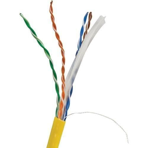 Vericom Cat-6 Utp Solid Riser Cmr Cable&#44; 1&#44;000ft (yellow) (pack of 1 Ea) - Premium Adapters and Cables from VERICOM - Just $181.63! Shop now at Handbags Specialist Headquarter