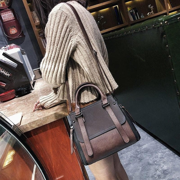 Vintage  Handbags Female Brand Leather Handbag High Quality Small Bags Lady Shoulder Bags - Premium WOMEN'S Handbags from eprolo - Just $42.54! Shop now at Handbags Specialist Headquarter