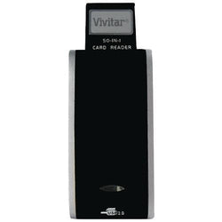 Vivitar 50-in-1 Card Reader (black) (pack of 1 Ea) - Premium Computers and Accessories from VIVITAR - Just $33.18! Shop now at Handbags Specialist Headquarter