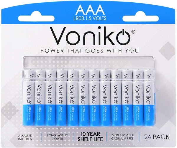 VONIKO - Premium Grade AAA Batteries -100 Pack - Alkaline Triple A Battery - Ultra Long-Lasting, Leakproof 1.5v Batteries - 10-Year Shelf Life - Premium BATTERIES from Visit the Voniko Store - Just $22.99! Shop now at Handbags Specialist Headquarter