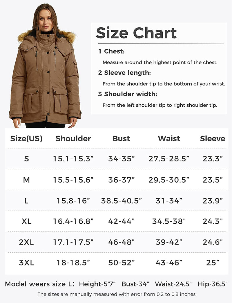 Wantdo Women's Quilted Winter Coat Warm Puffer Jacket Thicken Parka with Removable Hood - Premium WOMEN LEATHER COAT from Visit the Wantdo Store - Just $69.99! Shop now at Handbags Specialist Headquarter