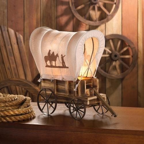 Western Wagon Table Lamp - Premium Gallery of Light from Accent Plus - Just $72.33! Shop now at Handbags Specialist Headquarter