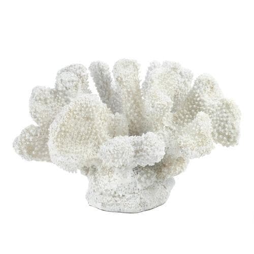 White Coral Decor - Premium Accent Plus from Accent Plus - Just $50.68! Shop now at Handbags Specialist Headquarter