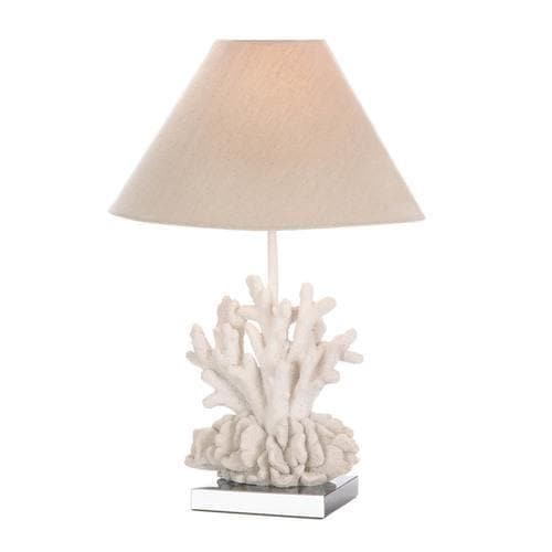 White Coral Lamp - Premium Gallery of Light from Gallery of Light - Just $87.68! Shop now at Handbags Specialist Headquarter