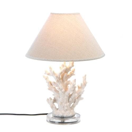 White Coral Table Lamp - Premium Gallery of Light from Accent Plus - Just $83.81! Shop now at Handbags Specialist Headquarter