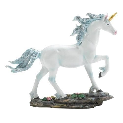 White Unicorn Figurine - Premium Dragon Crest from Dragon Crest - Just $42.24! Shop now at Handbags Specialist Headquarter
