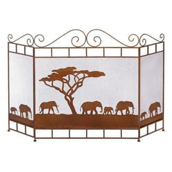 Wild Savannah Fireplace Screen - Premium Accent Plus from Accent Plus - Just $107.88! Shop now at Handbags Specialist Headquarter