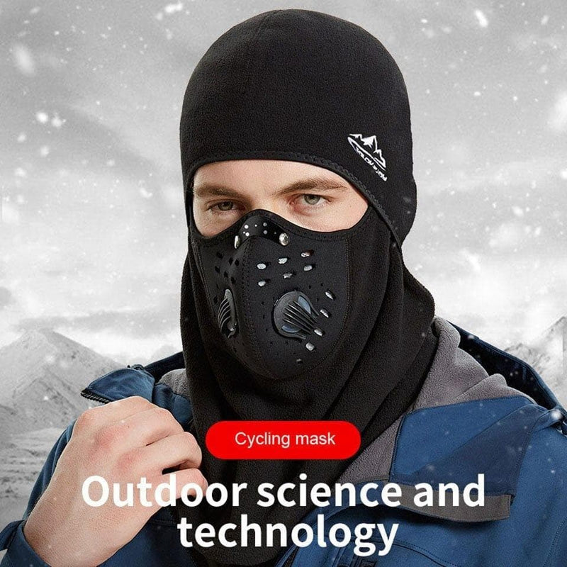 Winter Cycling Mask Thermal Keep Warm Windproof Half Face Sport Mask Balaclava Skiing Running Snownboard Hat Headwear - Premium Health from eprolo - Just $31.78! Shop now at Handbags Specialist Headquarter