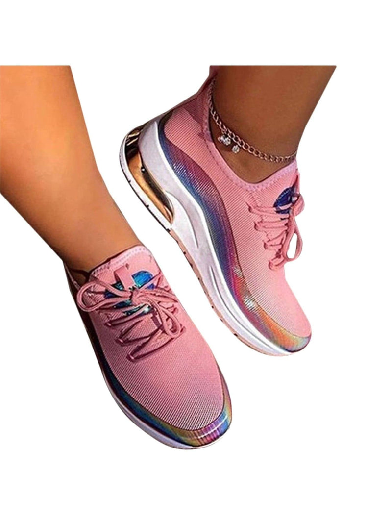 Women Lace Up Trainer Fitness Running Sneakers Mesh Gym Jogging Walking Shoes - Premium Women - Shoes - Sneakers from . - Just $38.18! Shop now at Handbags Specialist Headquarter
