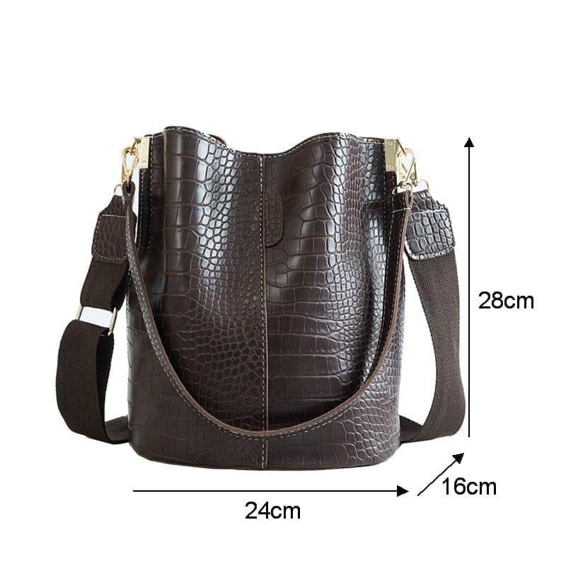 Women Shoulder Bag Brand Designer Women Bags Luxury PU Leather Bag Bucket Bag Handbag HPS405 - Premium WOMEN'S Handbags from eprolo - Just $37.26! Shop now at Handbags Specialist Headquarter
