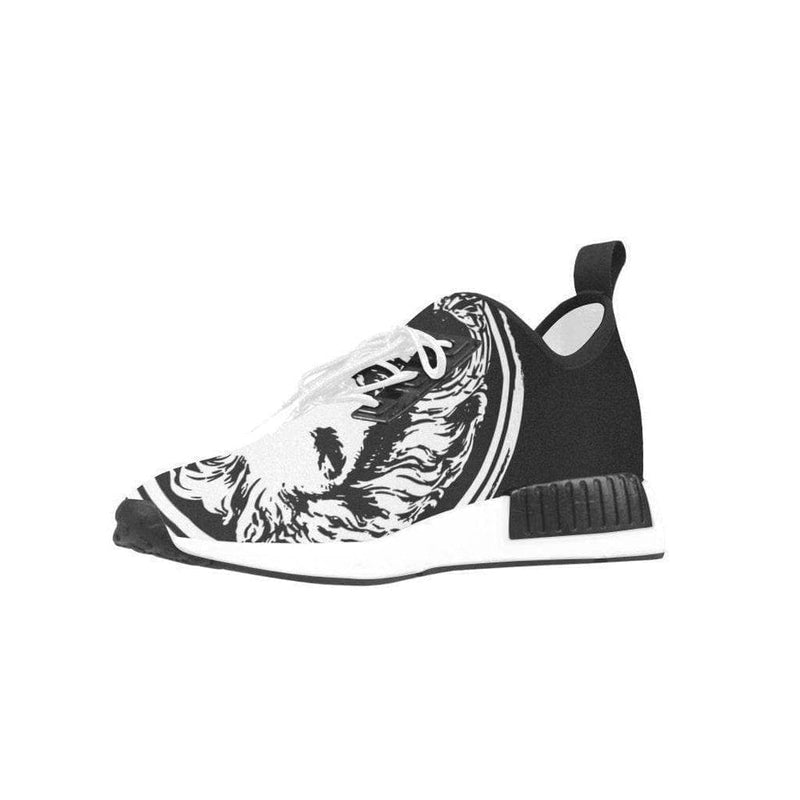 Womens black and White Lion Lace  up Trainers - Premium Women - Shoes - Sneakers from . - Just $229.90! Shop now at Handbags Specialist Headquarter