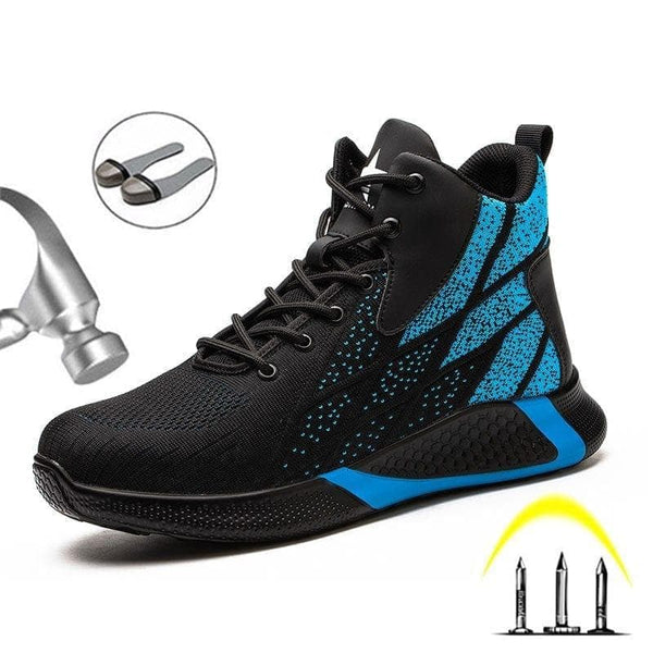 Work Boots Safety Steel Toe Shoes Men Breathable Sneakers Shoes - Premium Men's shoes from eprolo - Just $49.99! Shop now at Handbags Specialist Headquarter