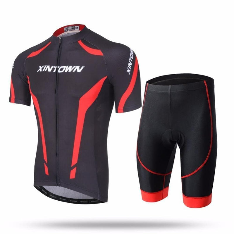 XINTOWN Breathable Anti-Sweat Sleeve Cycling Sets Clothes Jerseys Bib Shorts Bike Ropa Ciclismo Bicycle  XINGNUOHON - Premium Men Pants from eprolo - Just $36.80! Shop now at Handbags Specialist Headquarter