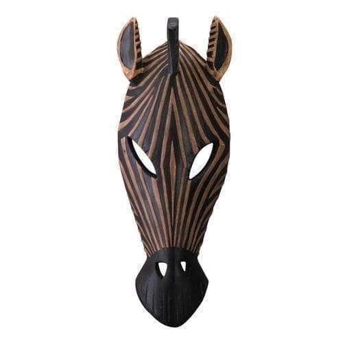 Zebra Mask Wall Plaque - Premium Accent Plus from Accent Plus - Just $40.44! Shop now at Handbags Specialist Headquarter