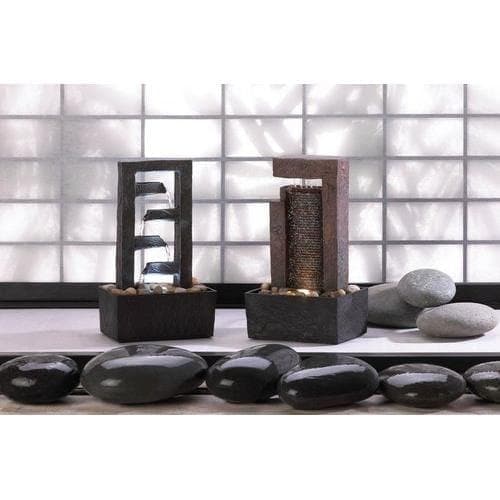Zen Fountain - Premium Cascading Fountains from Cascading Fountains - Just $53.50! Shop now at Handbags Specialist Headquarter